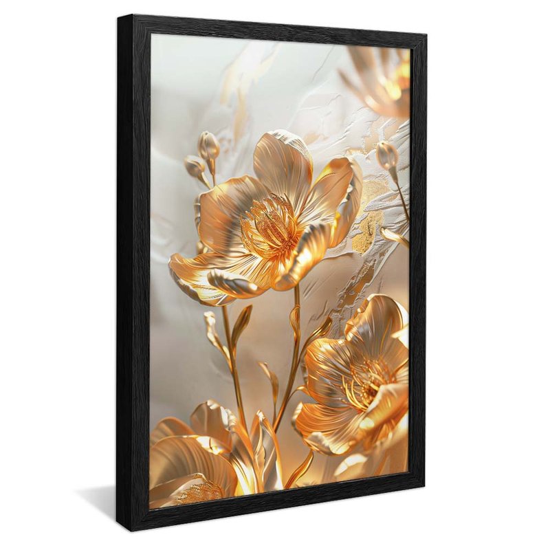 Floral 3d V1830 Canvas