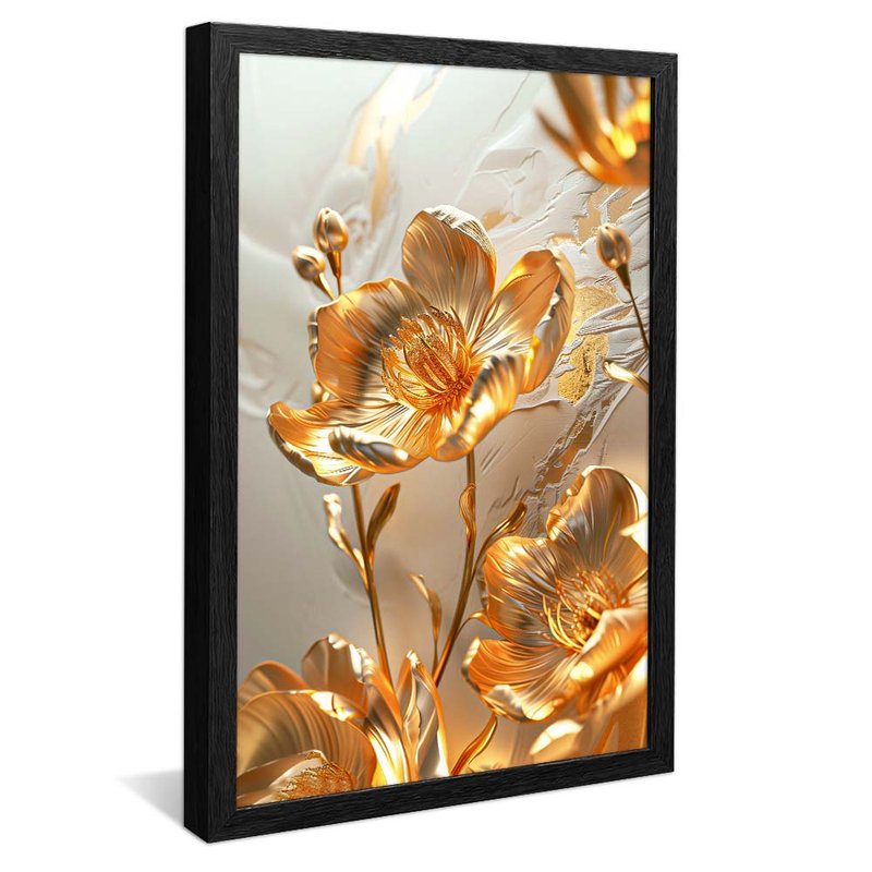 Floral 3d V1830 Canvas