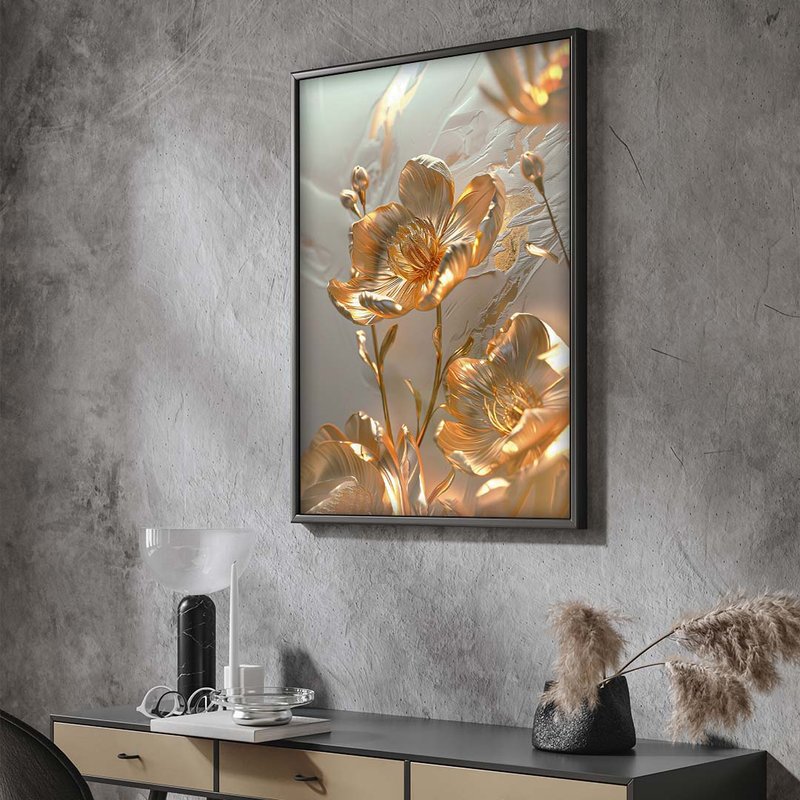 Floral 3d V1830 Canvas