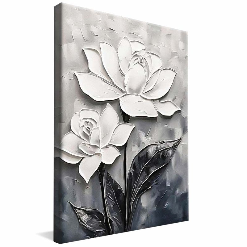 Floral in Painting Oil V2085 Canvas