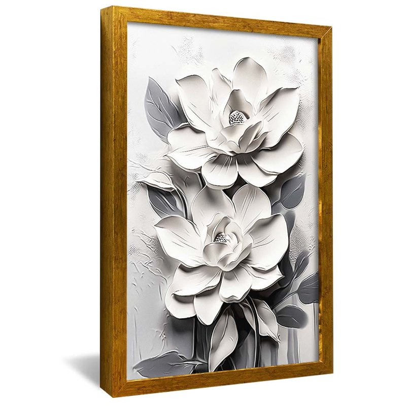 Floral in Pasture V2083 Canvas