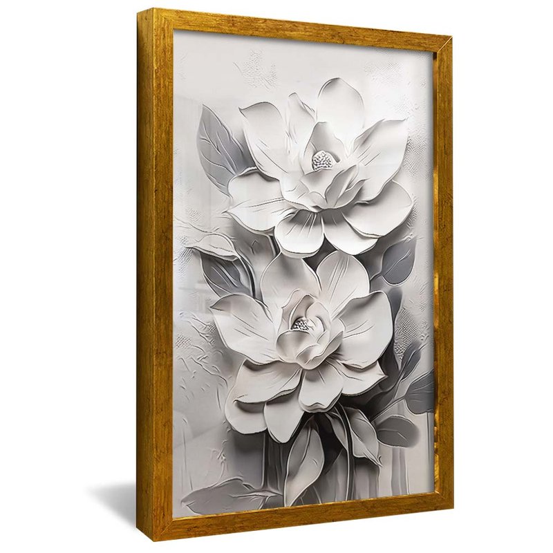 Floral in Pasture V2083 Canvas
