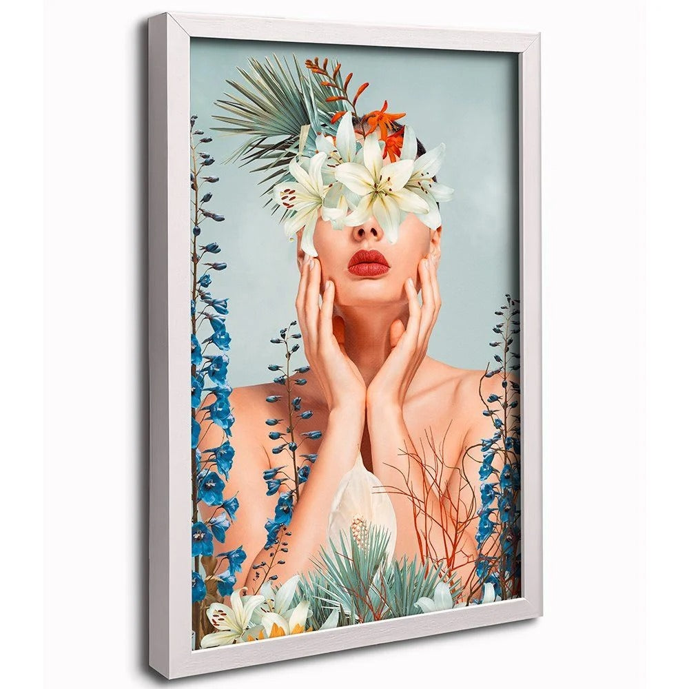 Flower Woman Canvas