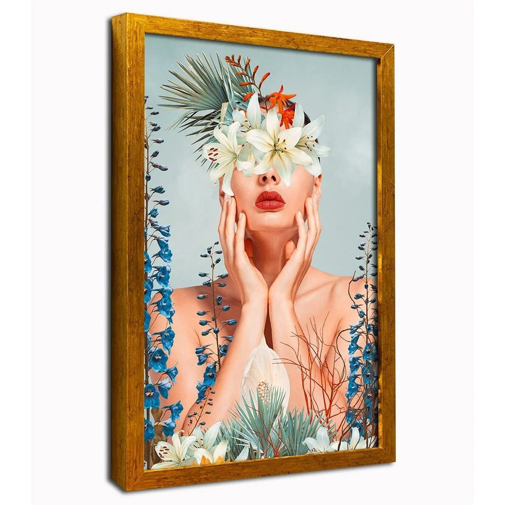 Flower Woman Canvas