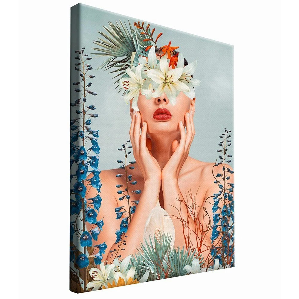 Flower Woman Canvas