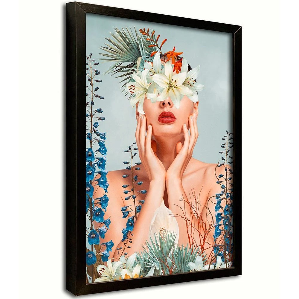 Flower Woman Canvas