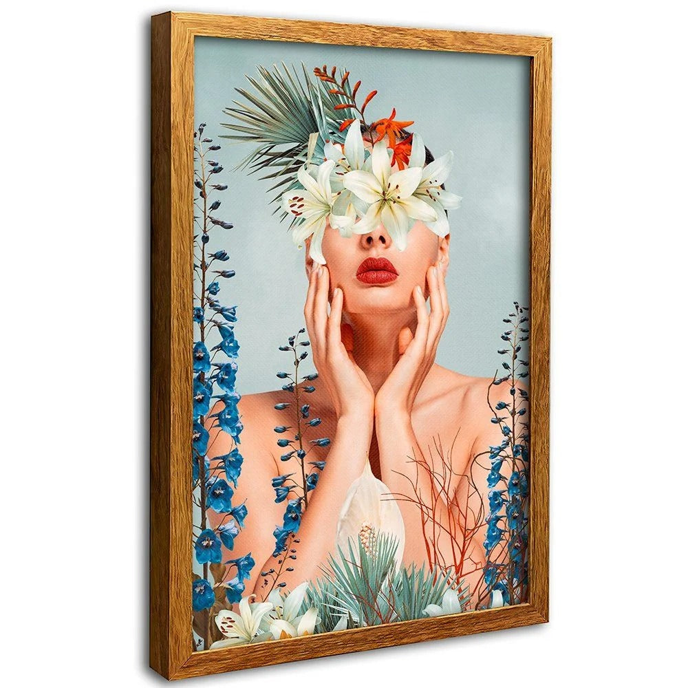 Flower Woman Canvas