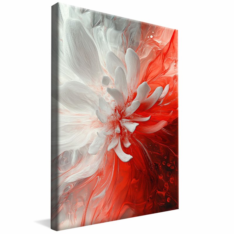 Flower and Blood V2029 Canvas