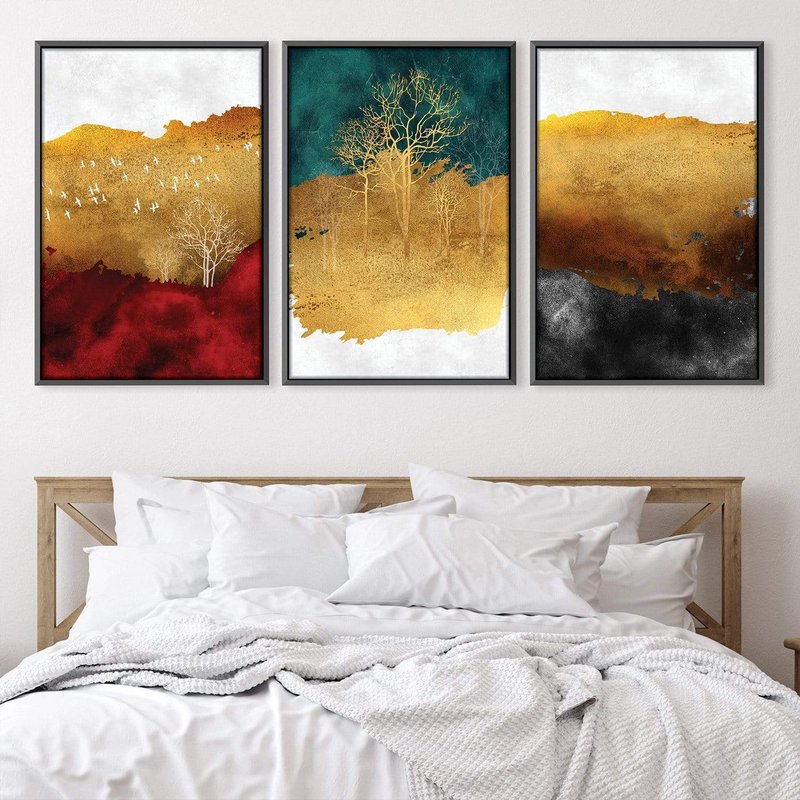 Forest Mystic Trio - 3 screens Kit Canvas