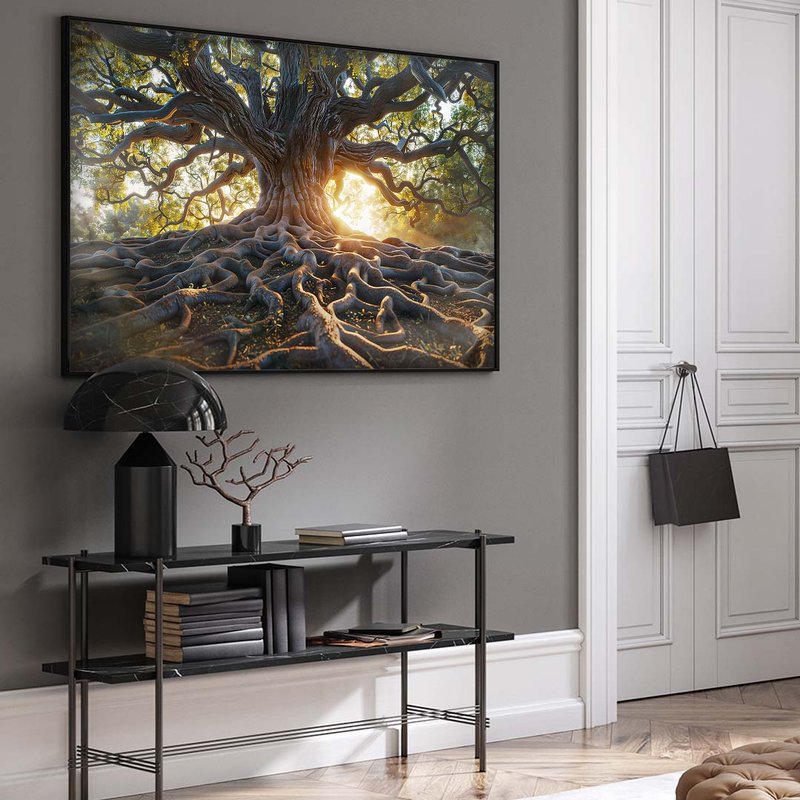 Forest Roots V1846 Canvas
