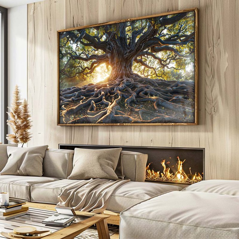 Forest Roots V1846 Canvas