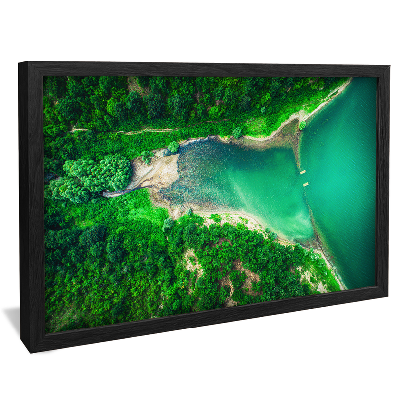 Forest and Sea Bay V1186 Canvas