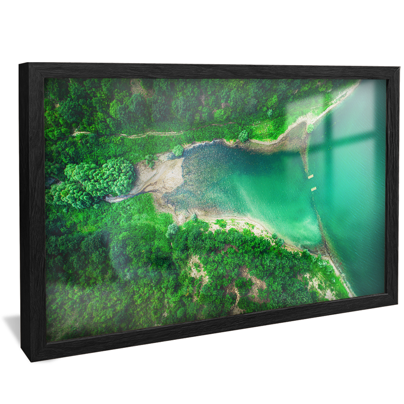 Forest and Sea Bay V1186 Canvas