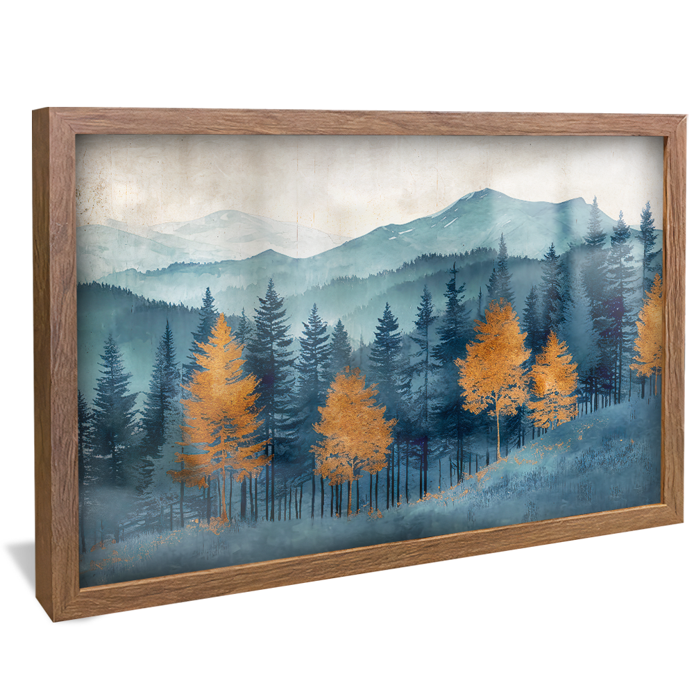 Forest in Blue V1161 Canvas
