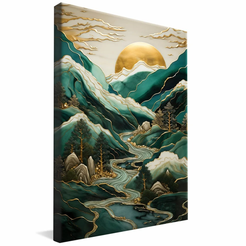 Forest with textures Canvas V852