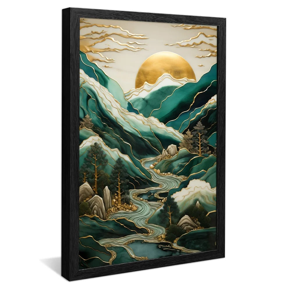 Forest with textures Canvas V852