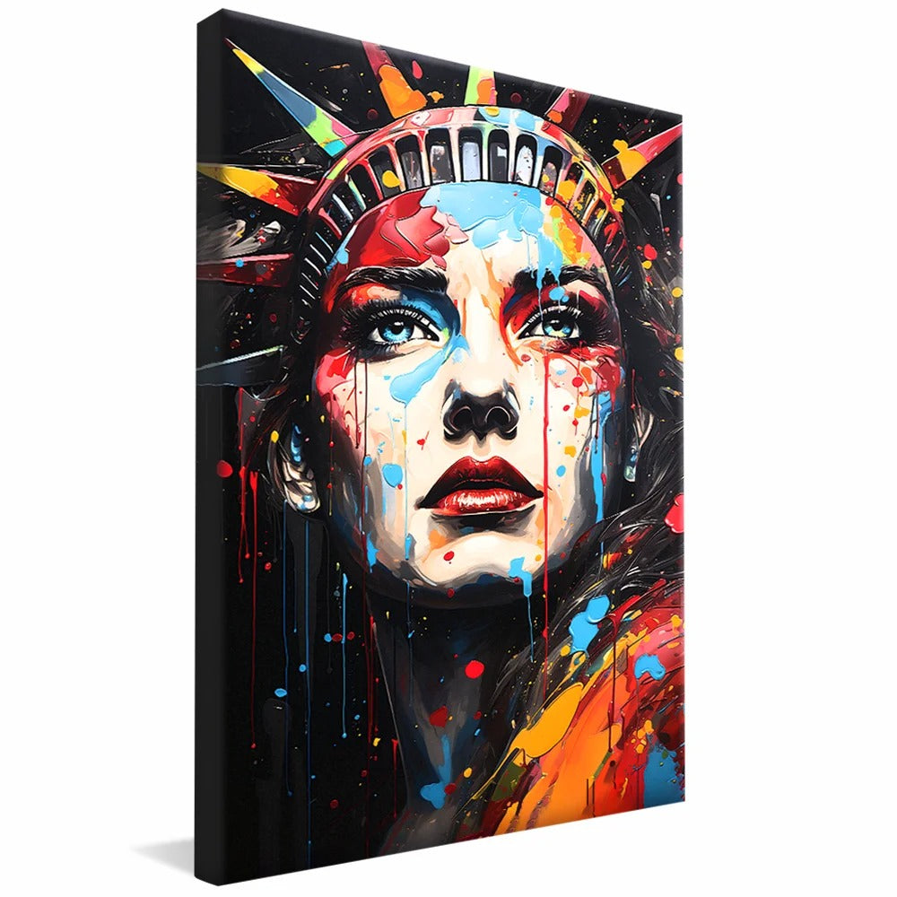 Freedom Woman Canvas