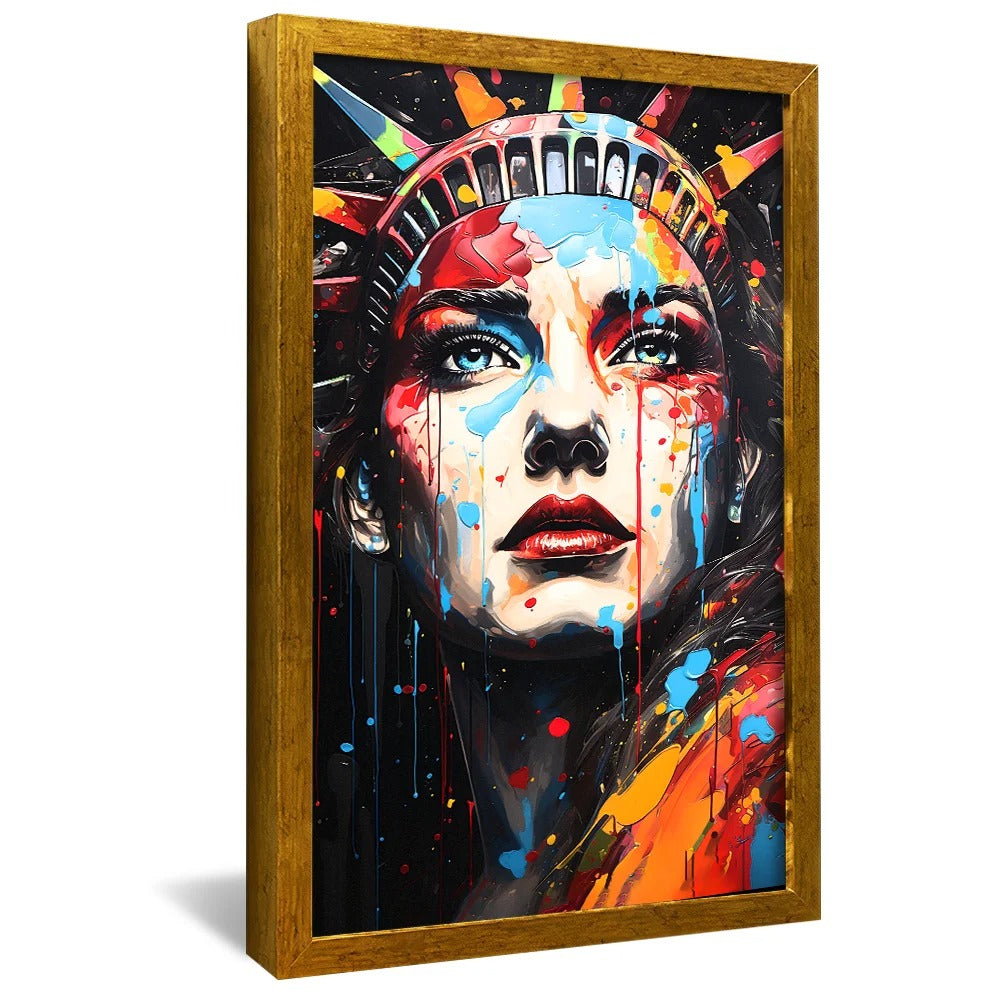 Freedom Woman Canvas