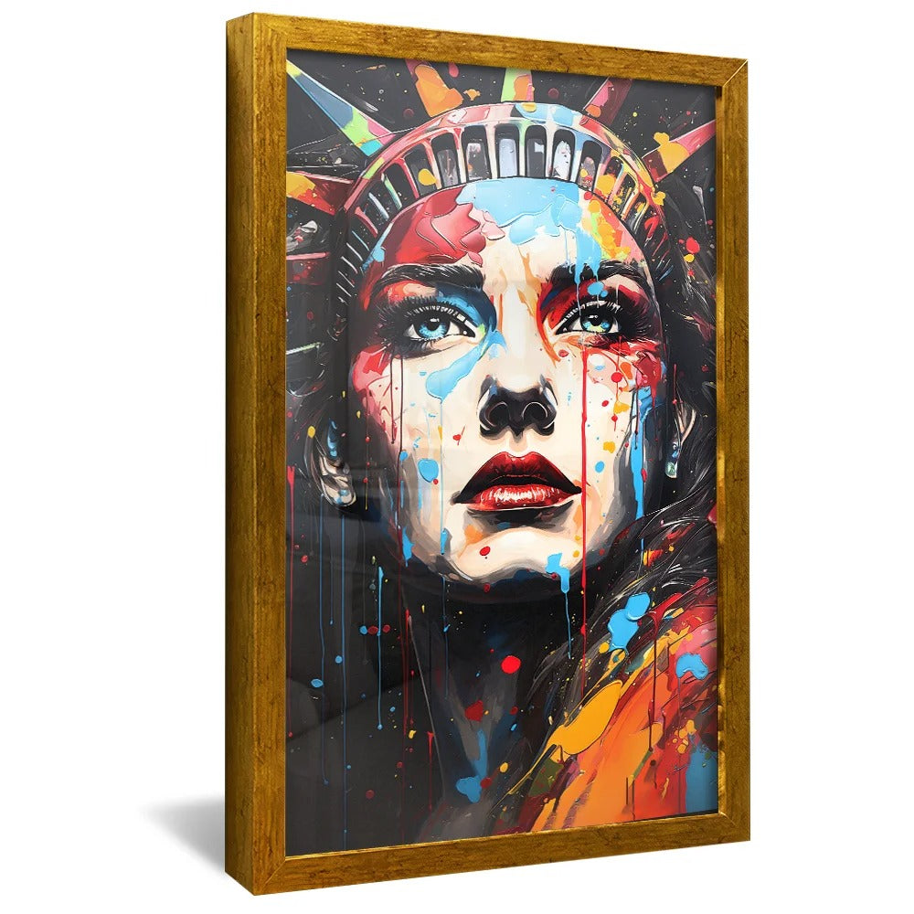 Freedom Woman Canvas