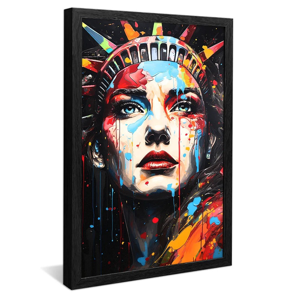 Freedom Woman Canvas