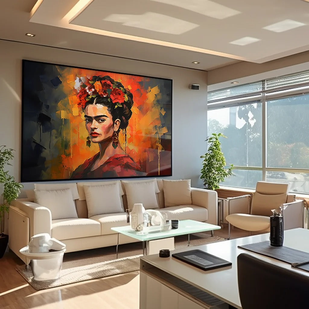 Frida Kahlo in Perspective Canvas V767