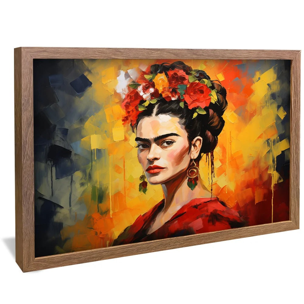 Frida Kahlo in Perspective Canvas V767