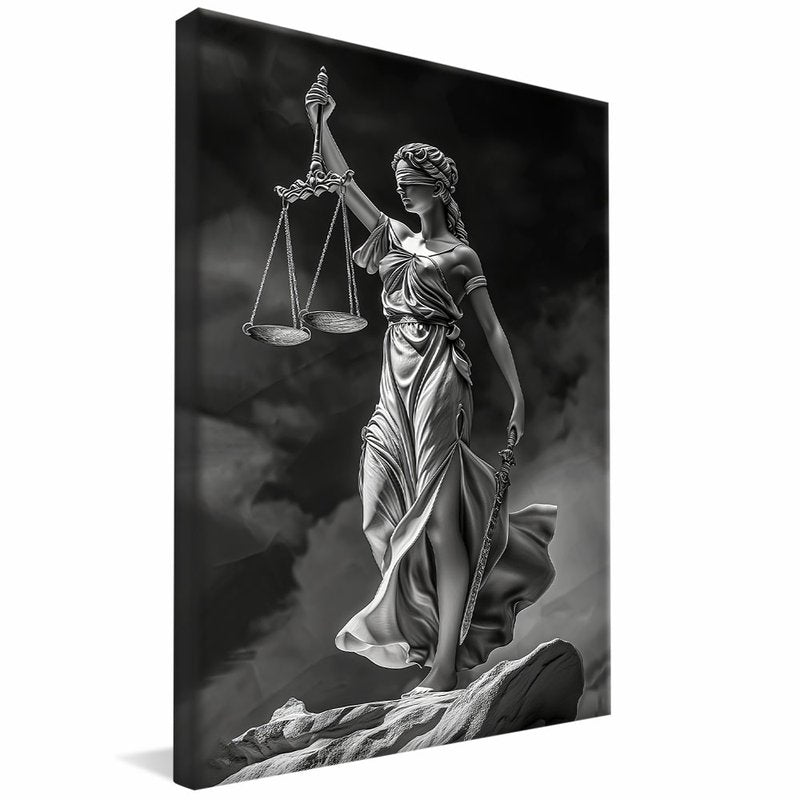 Goddess of Justice V1770 Canvas