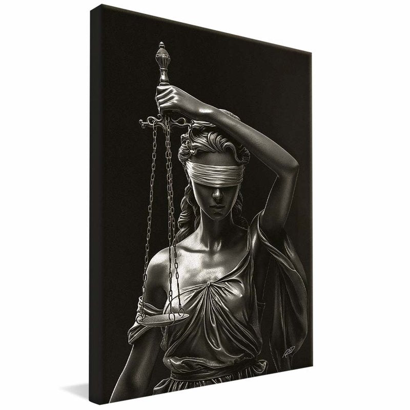 Goddess of Justice V1976 Canvas