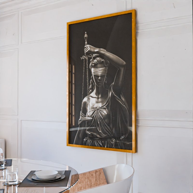 Goddess of Justice V1976 Canvas
