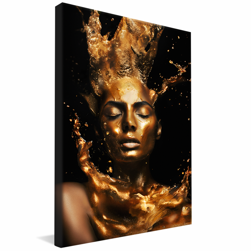 Gold Bath V1322 Canvas