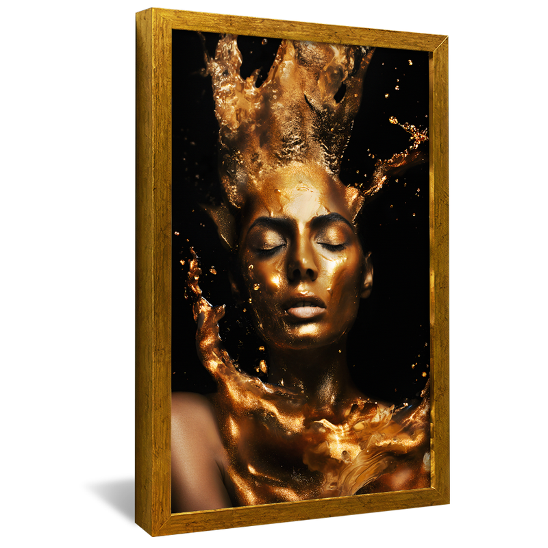 Gold Bath V1322 Canvas