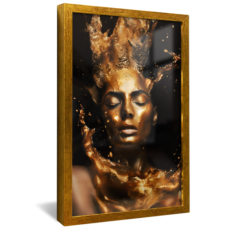 Gold Bath V1322 Canvas