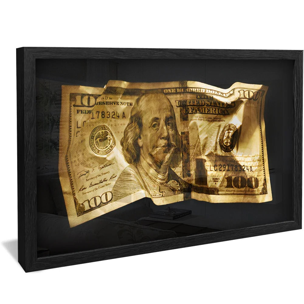 Gold Dollar Canvas