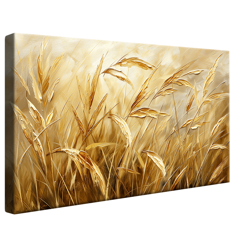 Gold Grass Oil V1169 Canvas