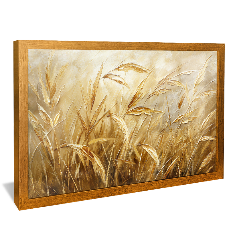 Gold Grass Oil V1169 Canvas