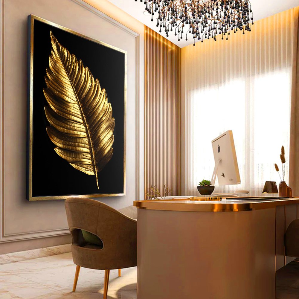 Gold Leaf Canvas