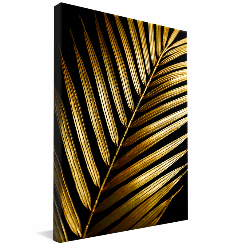 Gold Leaves V1271 Canvas