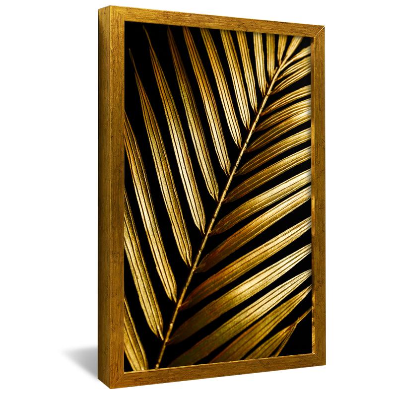 Gold Leaves V1271 Canvas