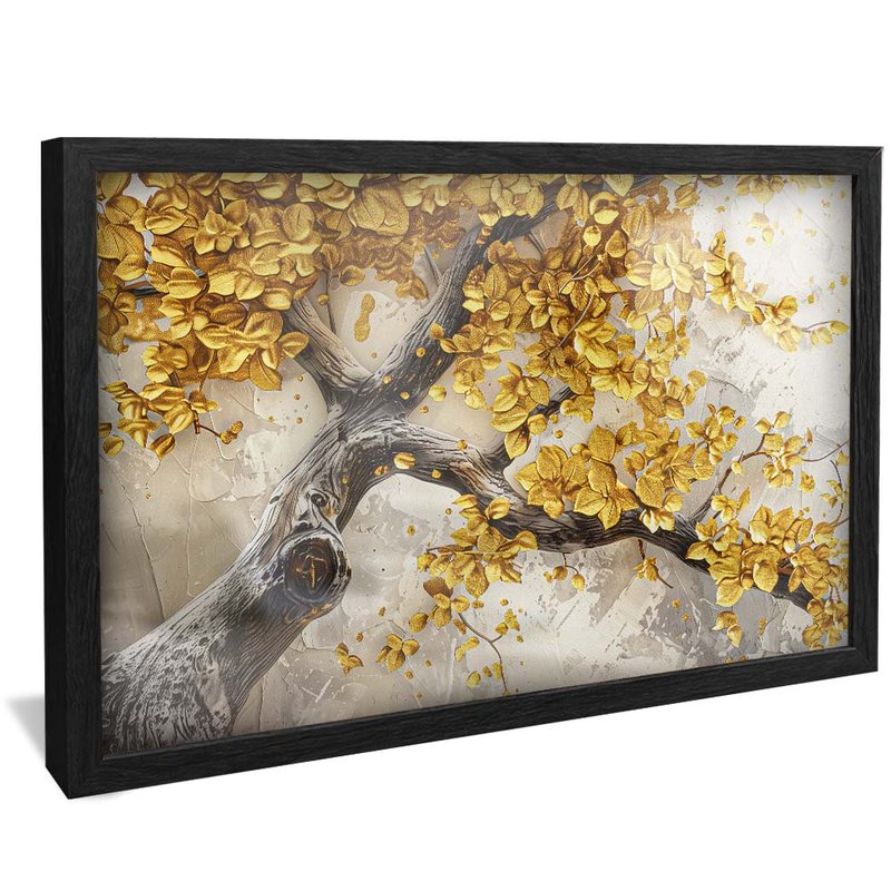 Gold Leaves V1886 Canvas
