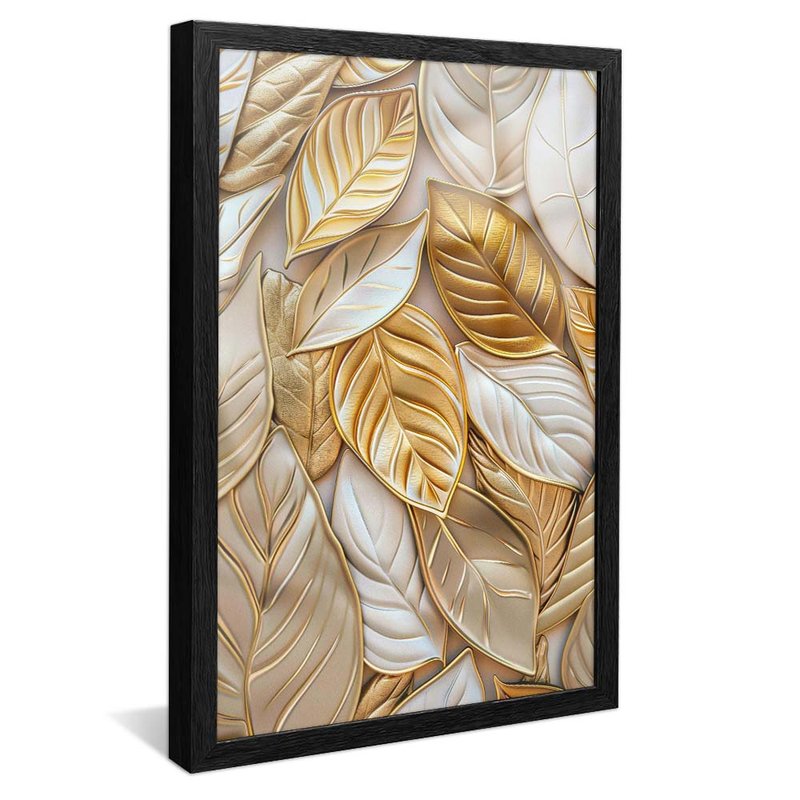 Gold Leaves V1927 Canvas