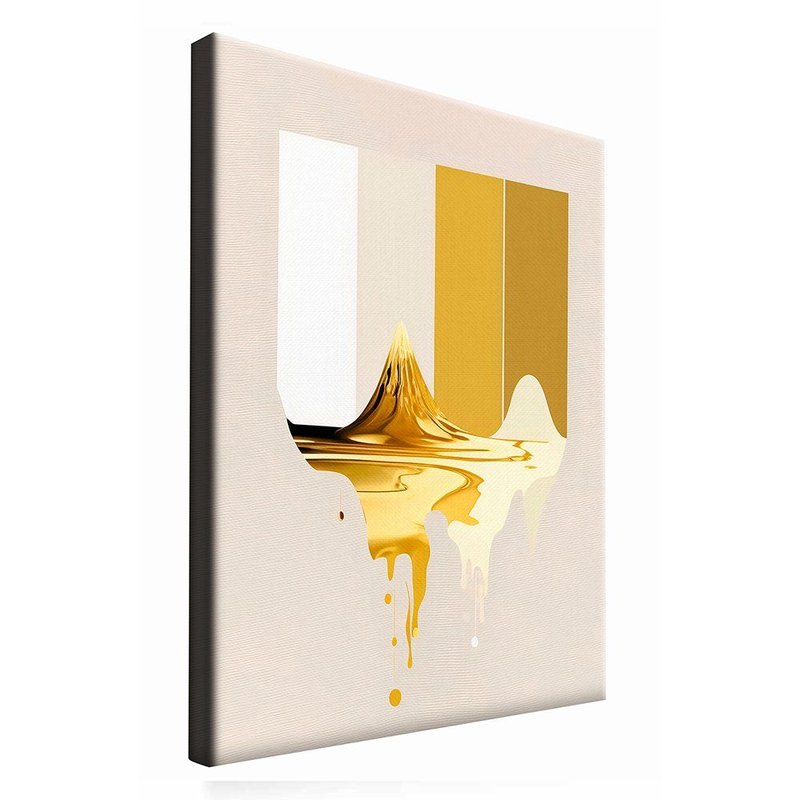 Gold Minimalist V045 Canvas