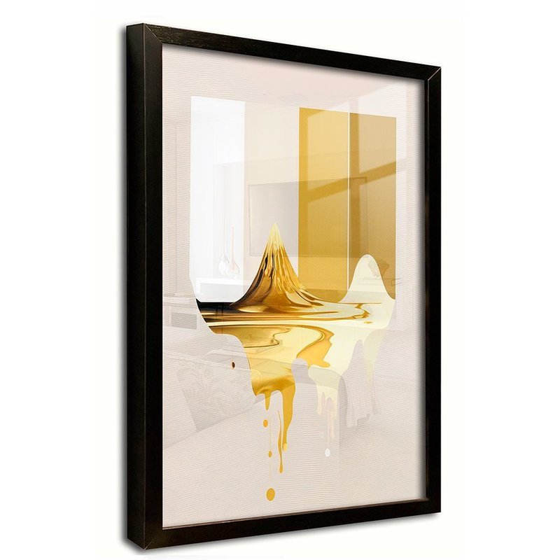 Gold Minimalist V045 Canvas