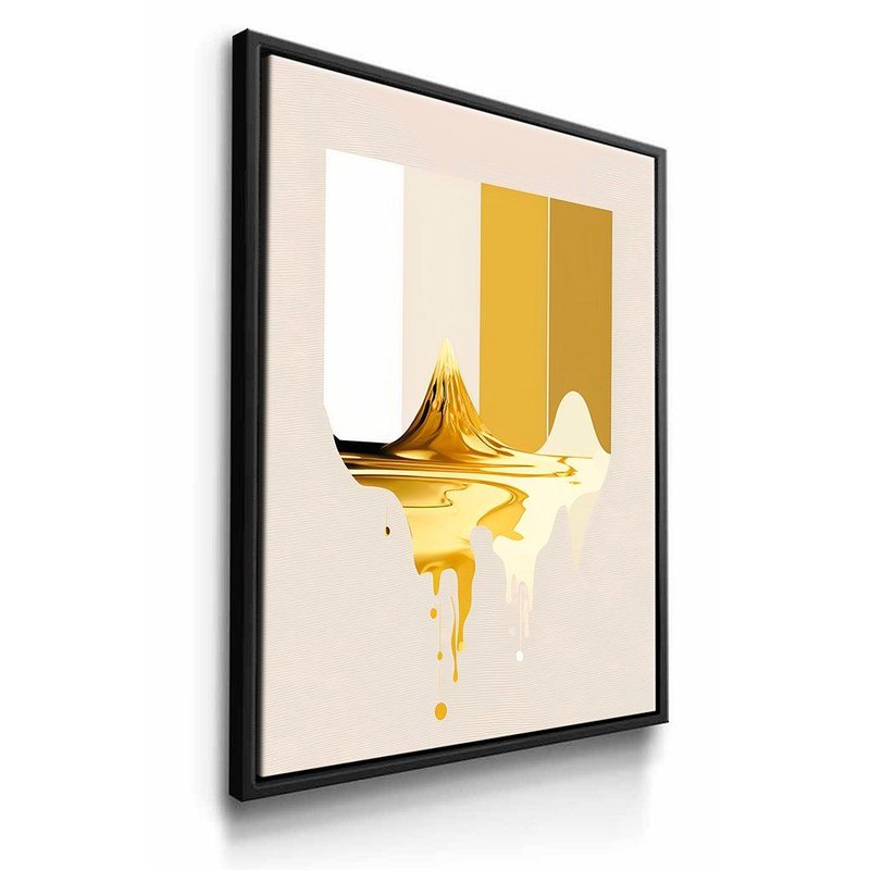 Gold Minimalist V045 Canvas