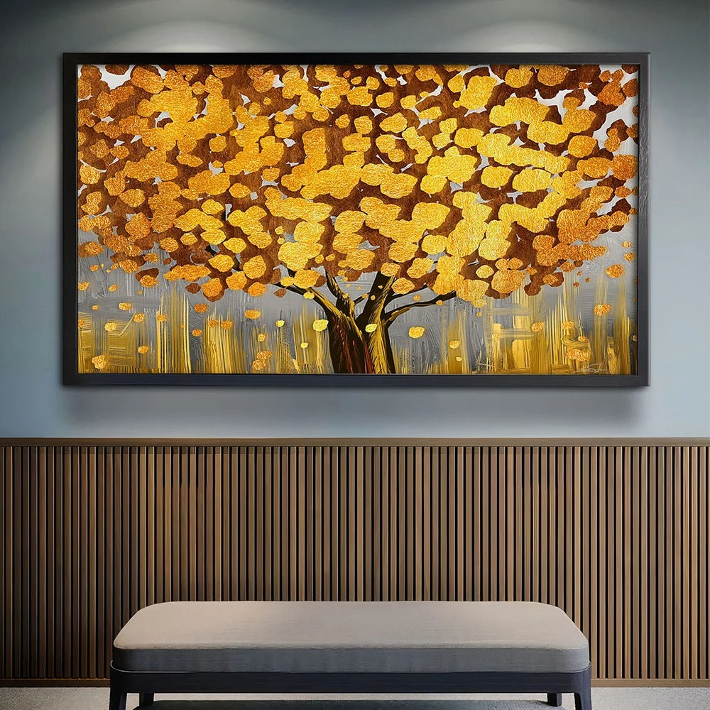 Gold Tree Canvas