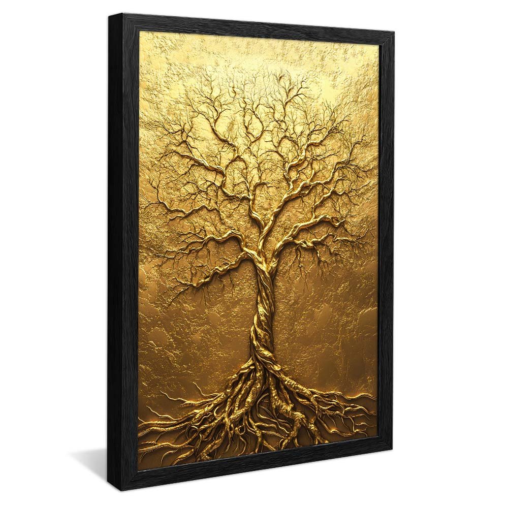 Gold Tree V2128 Canvas