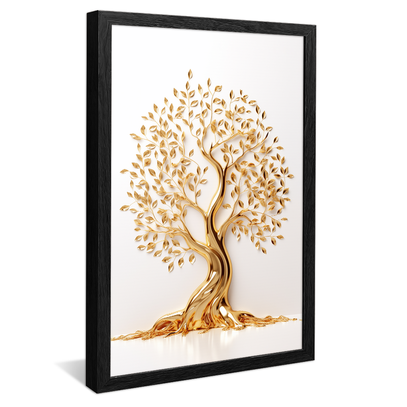 Gold Tree V835 Canvas