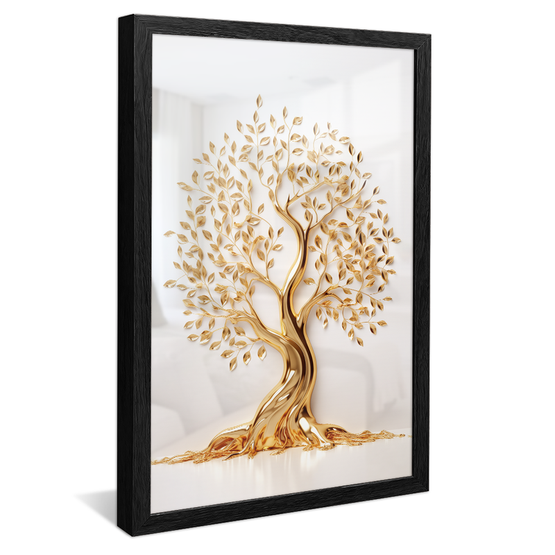 Gold Tree V835 Canvas