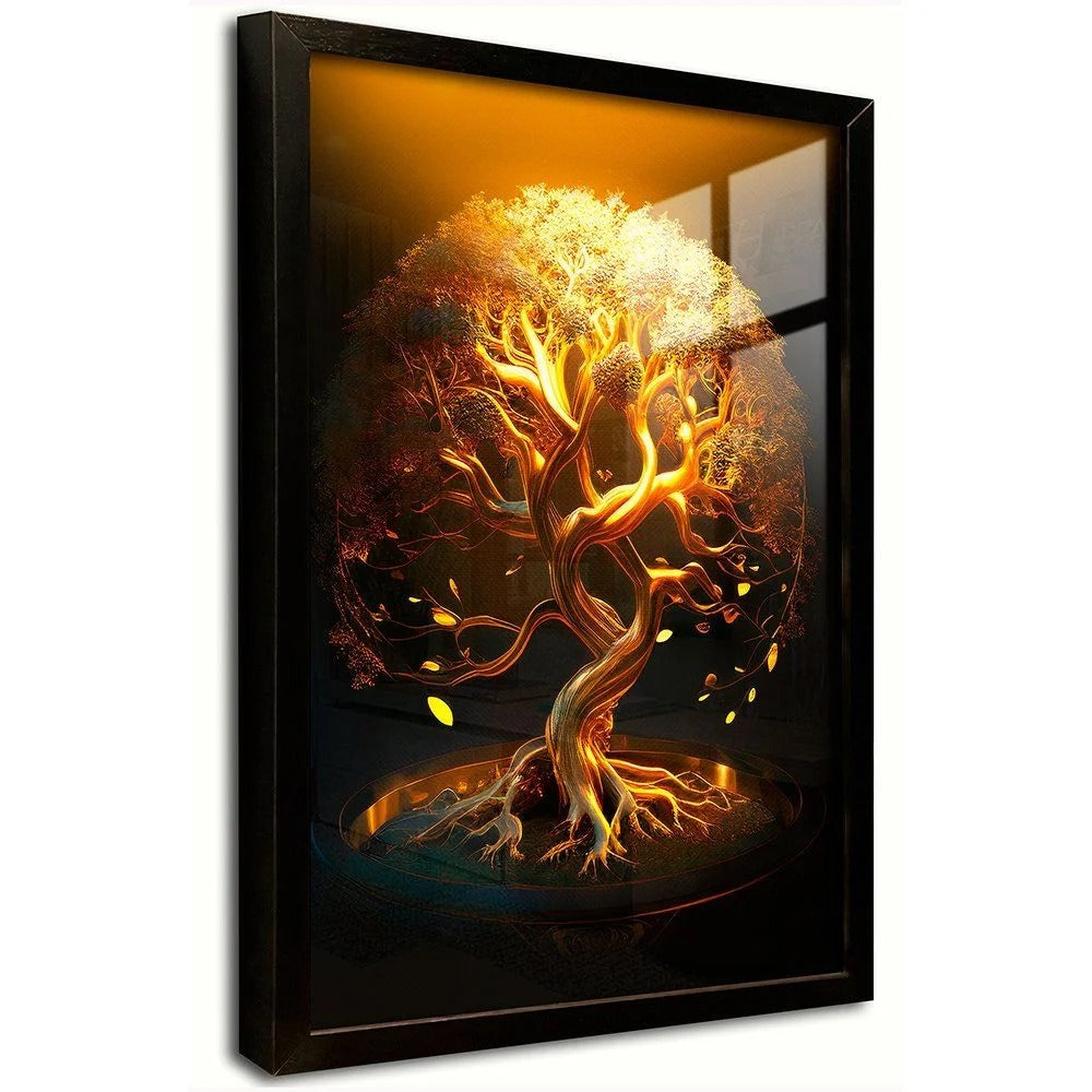 Gold Tree of Life Canvas