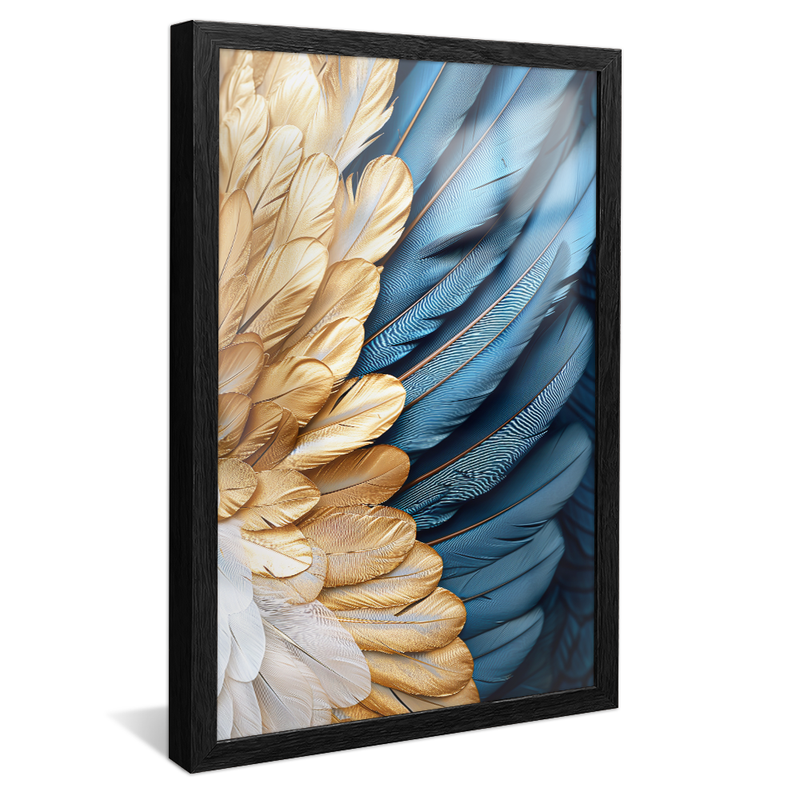 Gold and Blue Penalties V1300 Canvas