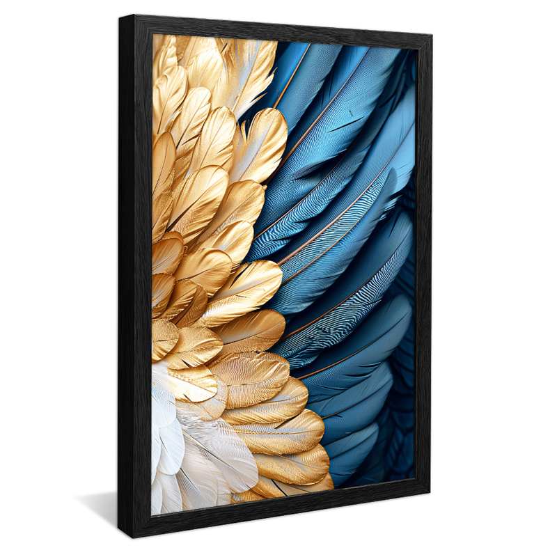 Gold and Blue Penalties V1300 Canvas